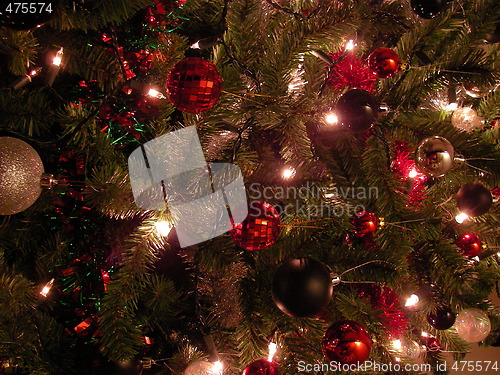 Image of Christmas baubles