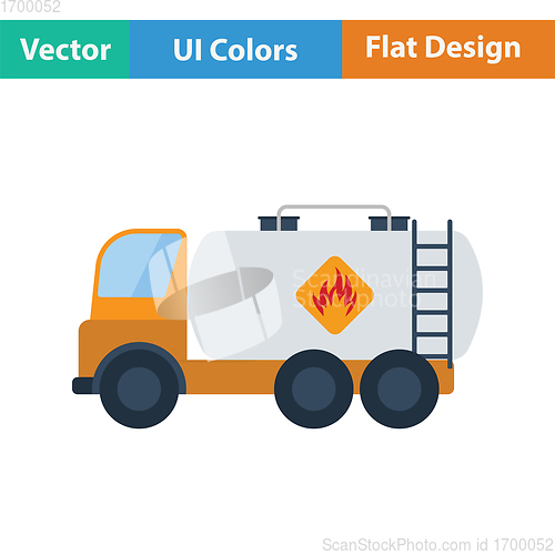 Image of Fuel tank truck icon