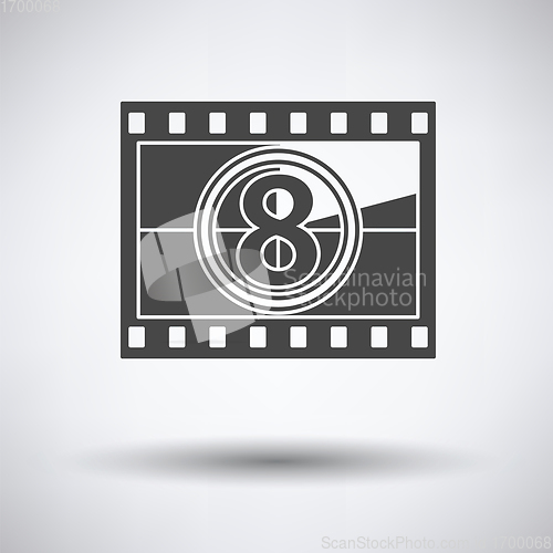 Image of Movie frame with countdown icon