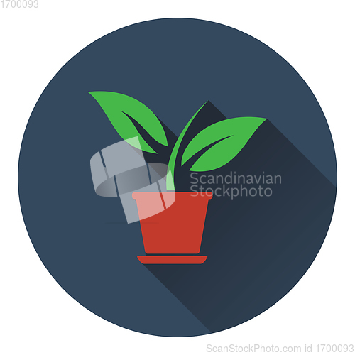 Image of Plant in flower pot icon