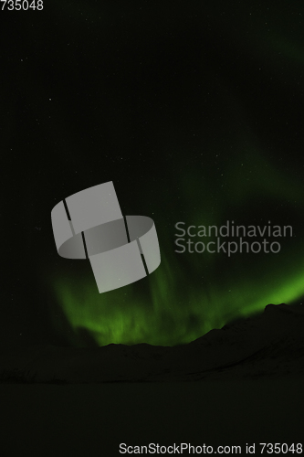 Image of Northern Lights near Tromso, Norway