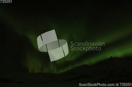 Image of Northern Lights near Tromso, Norway