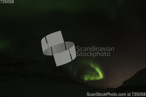 Image of Northern Lights near Tromso, Norway