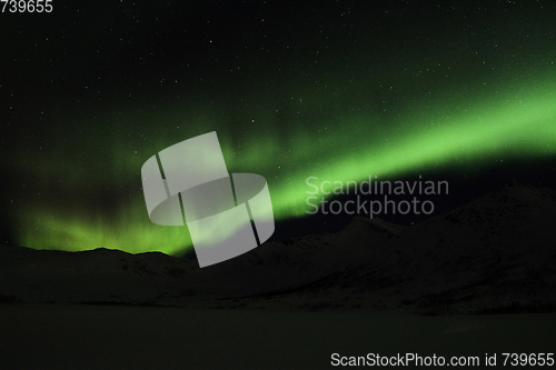 Image of Northern Lights near Tromso, Norway