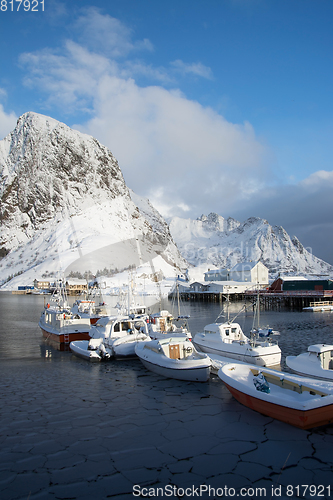 Image of Morning in Hamnoya at the Lofoten, Norway