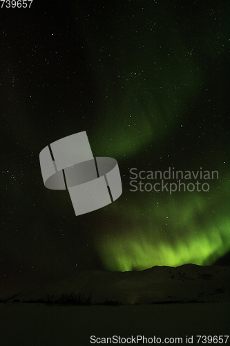 Image of Northern Lights near Tromso, Norway