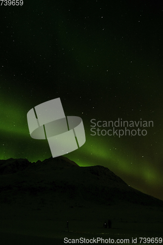 Image of Northern Lights near Tromso, Norway