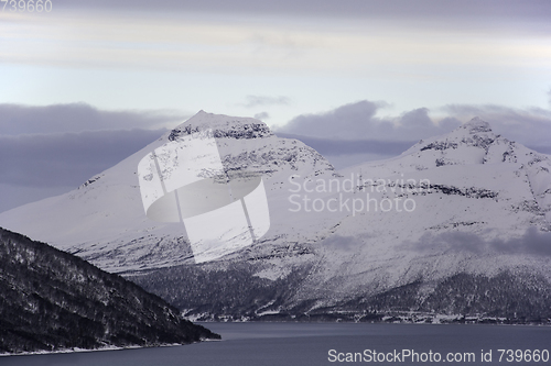 Image of Sorkjosleira Fjord, Troms, Norway