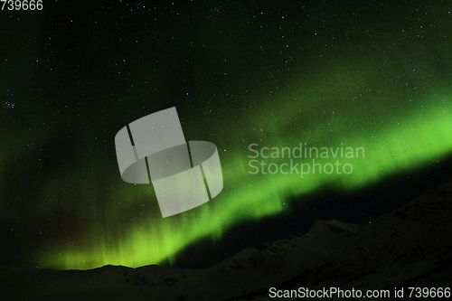 Image of Northern Lights near Tromso, Norway