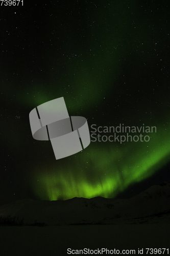 Image of Northern Lights near Tromso, Norway