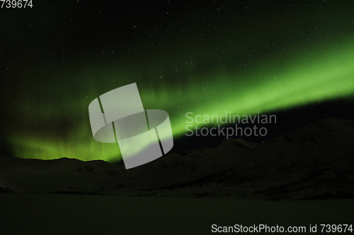 Image of Northern Lights near Tromso, Norway