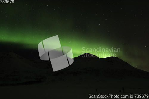 Image of Northern Lights near Tromso, Norway