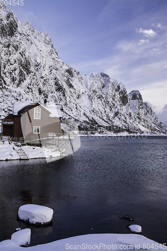 Image of Svolvaer at the Lofoten, Norway