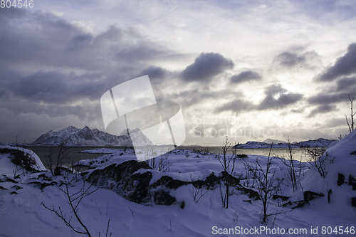 Image of Svolvaer at the Lofoten, Norway