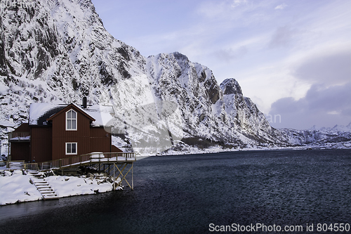 Image of Svolvaer at the Lofoten, Norway