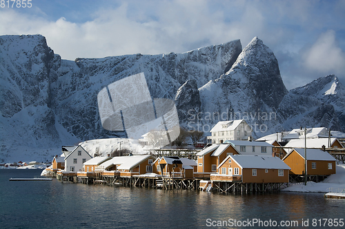 Image of Morning in Sakrisoy at the Lofoten, Norway