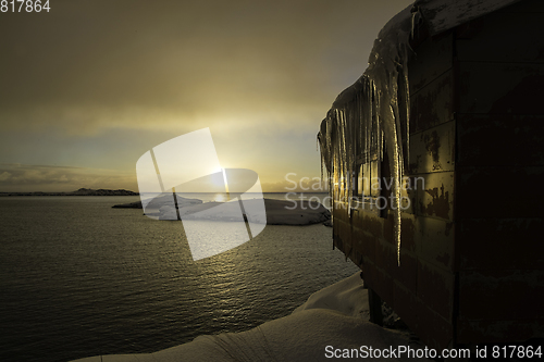 Image of Sunrise in A, Lofoten, Norway