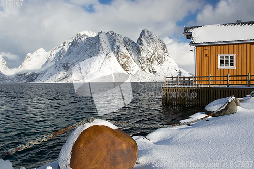 Image of Morning in Sakrisoy at the Lofoten, Norway