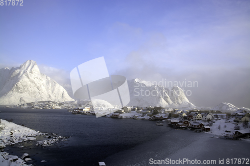 Image of Morning in Reine at the Lofoten, Norway