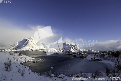 Image of Morning in Reine at the Lofoten, Norway