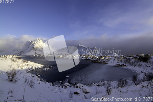 Image of Morning in Reine at the Lofoten, Norway