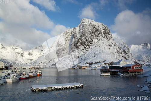 Image of Morning in Hamnoya at the Lofoten, Norway