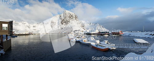 Image of Morning in Hamnoya at the Lofoten, Norway