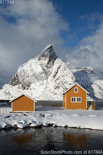 Image of Morning in Sakrisoy at the Lofoten, Norway