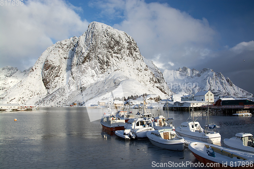 Image of Morning in Hamnoya at the Lofoten, Norway