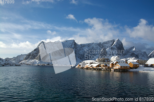 Image of Morning in Sakrisoy at the Lofoten, Norway