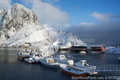 Image of Morning in Hamnoya at the Lofoten, Norway