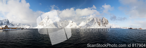 Image of Morning in Sakrisoy at the Lofoten, Norway