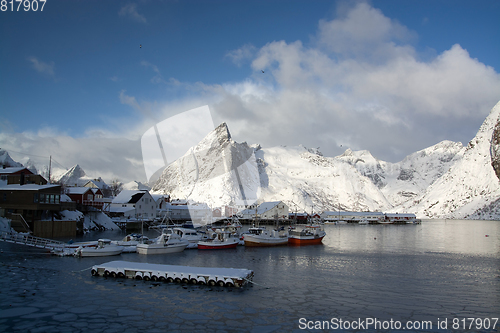 Image of Morning in Hamnoya at the Lofoten, Norway