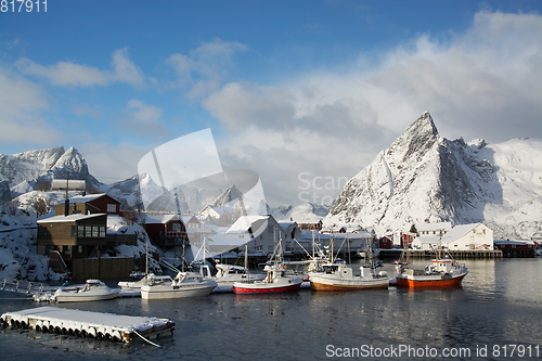 Image of Morning in Hamnoya at the Lofoten, Norway