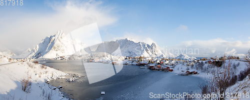 Image of Morning in Reine at the Lofoten, Norway