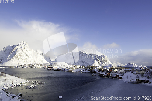 Image of Morning in Reine at the Lofoten, Norway