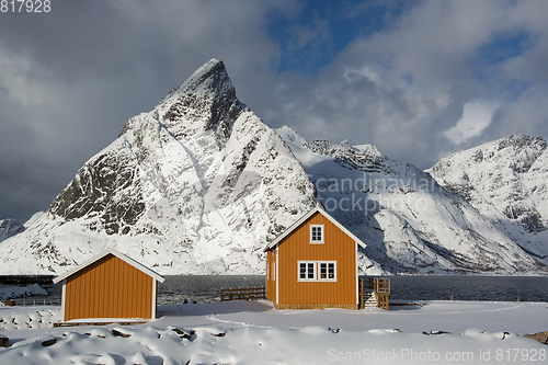 Image of Morning in Sakrisoy at the Lofoten, Norway