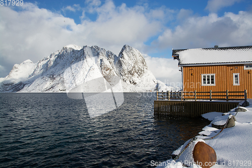 Image of Morning in Sakrisoy at the Lofoten, Norway