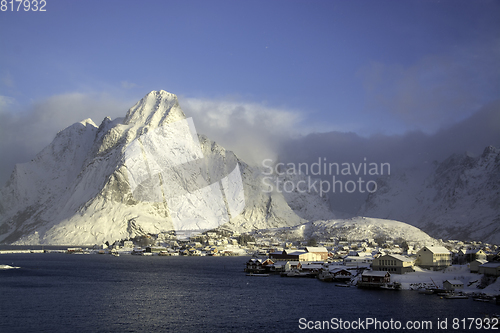 Image of Morning in Reine at the Lofoten, Norway