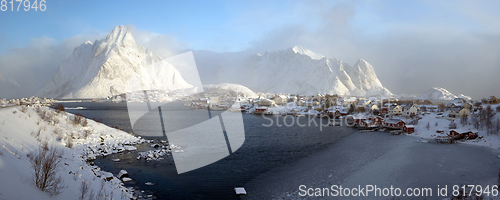 Image of Morning in Reine at the Lofoten, Norway