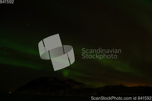 Image of Northern Lights at Bremnes near Harstad, Norway