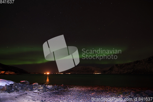 Image of Northern Lights in Aun near Harstad, Norway