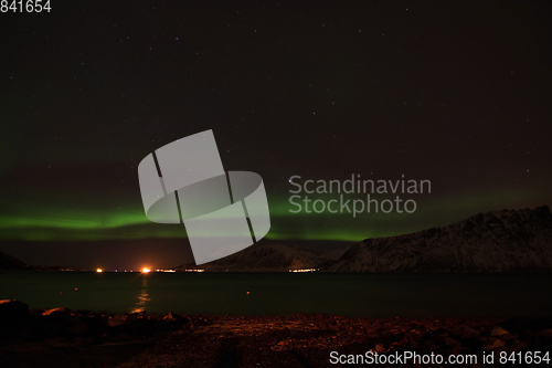 Image of Northern Lights in Aun near Harstad, Norway