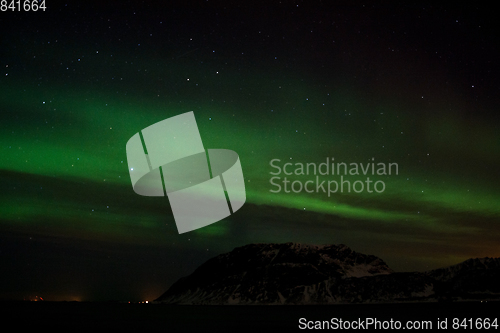 Image of Northern Lights at Bremnes near Harstad, Norway