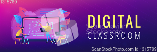 Image of Digital classroom header banner.
