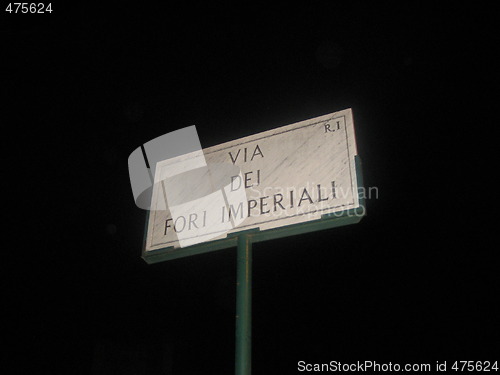 Image of Via dei fori Imperiali, Rome