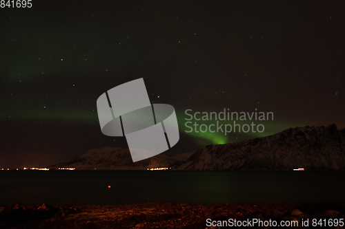 Image of Northern Lights in Aun near Harstad, Norway