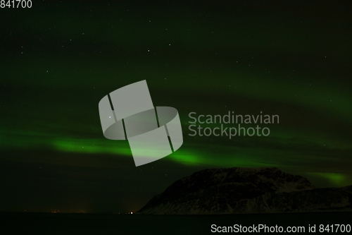 Image of Northern Lights at Bremnes near Harstad, Norway