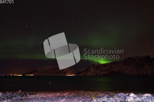 Image of Northern Lights in Aun near Harstad, Norway