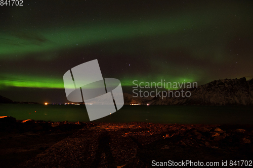 Image of Northern Lights in Aun near Harstad, Norway